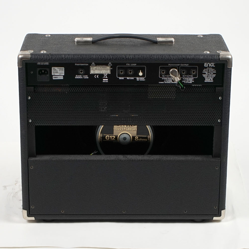 【中古】ギターアンプ ENGL Thunder 50 Reverb E320 COMBO 背面