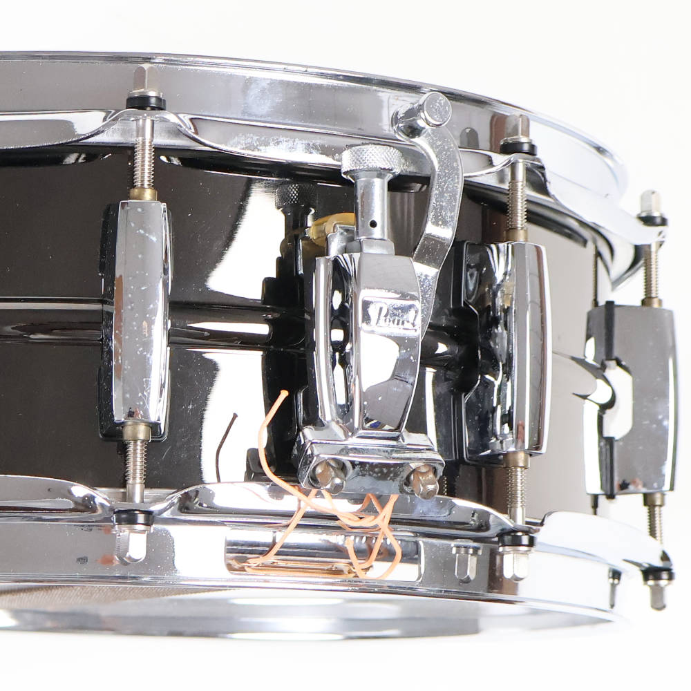【中古】パール スネアドラム Pearl STE1450BRN SensiTone Elite BRASS 14x5 ブラスシェル ストレイナー