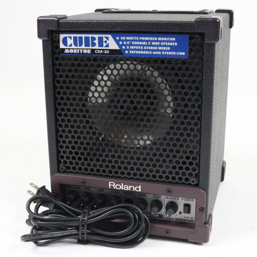中古】モニタースピーカー ROLAND ローランド CM-30 ポータブル