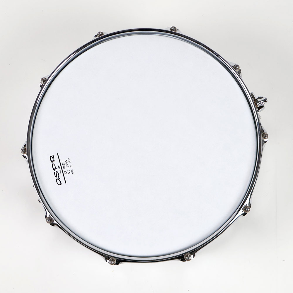 【中古】 スネアドラム パール Pearl SensiTone Steel Custom Alloy 14x5.5 スチールシェル 打面