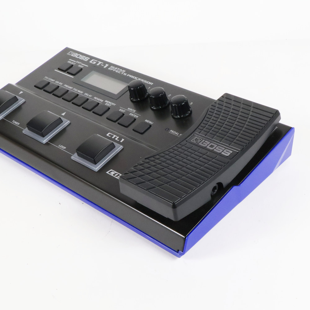 【中古】ボス マルチエフェクター BOSS GT-1 Guitar Effect Processor 側面