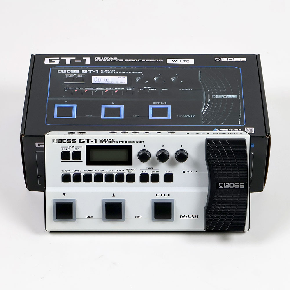 中古】 BOSS GT-1-WH マルチエフェクター GT-1 限定カラー