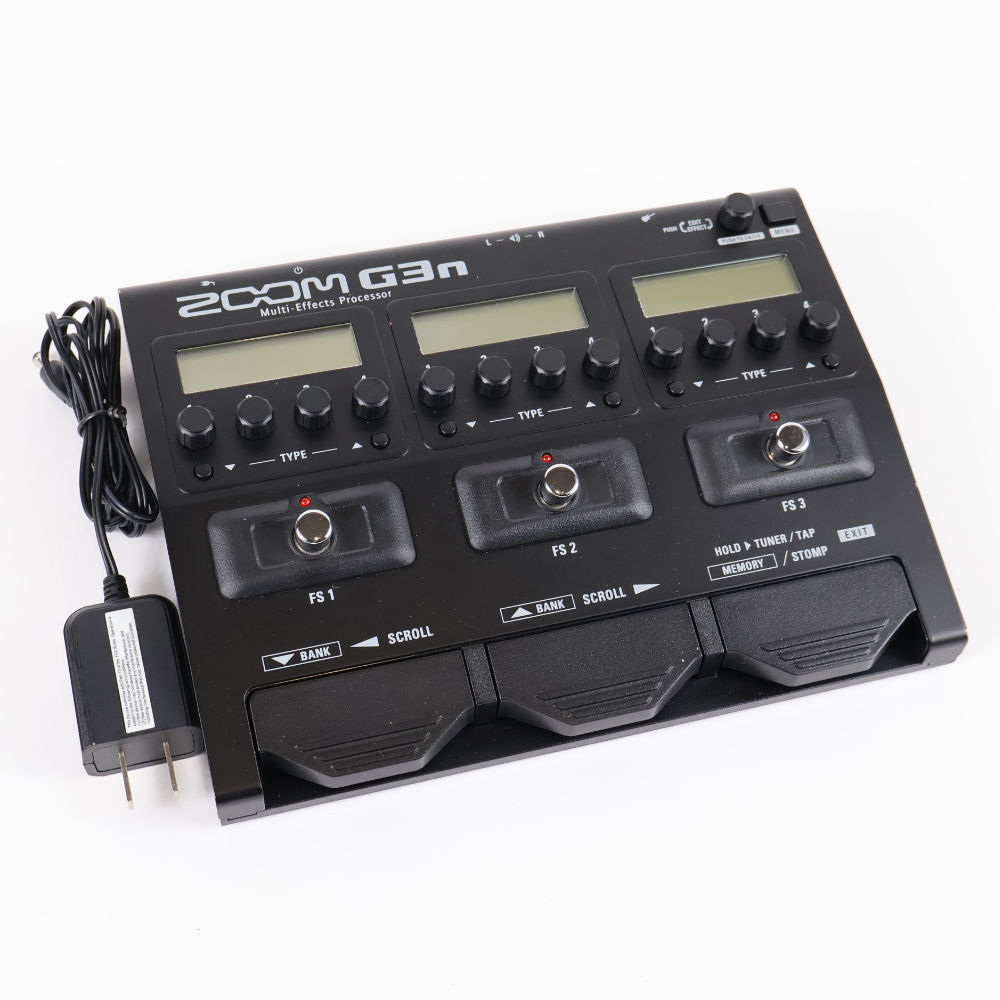 【中古】 マルチエフェクター ZOOM G3n ズーム