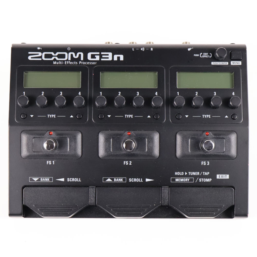 【中古】 マルチエフェクター ZOOM G3n ズーム 本体画像