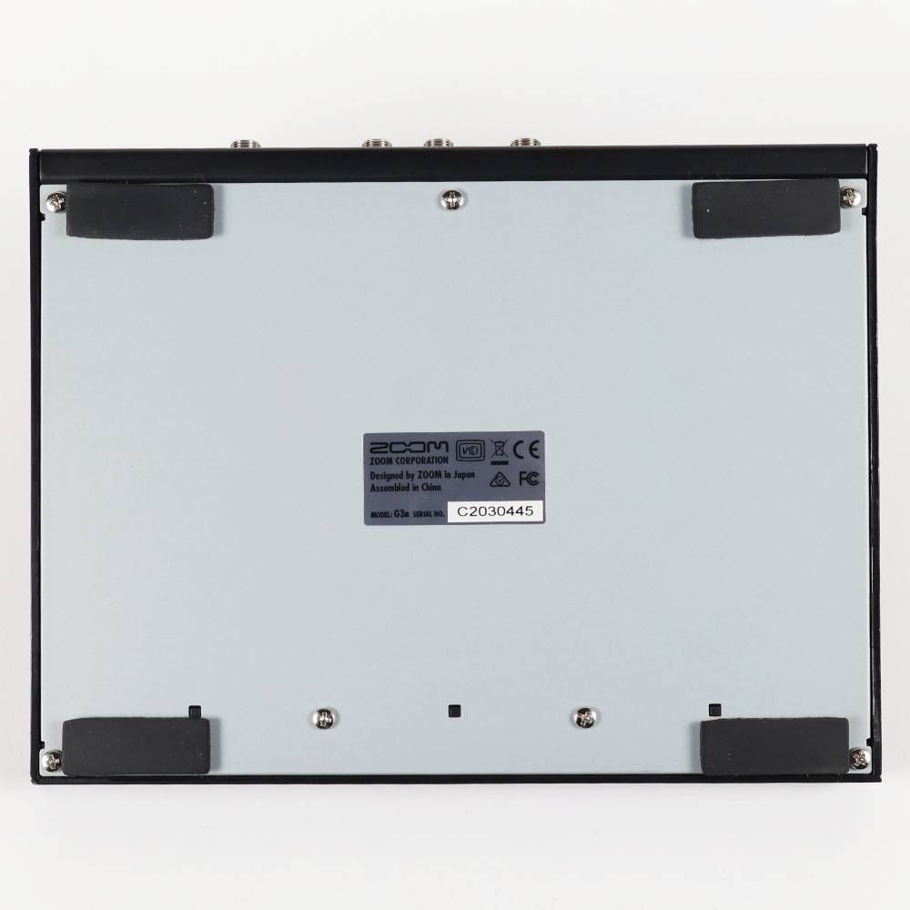 【中古】 マルチエフェクター ZOOM G3n ズーム 本体画像 裏 