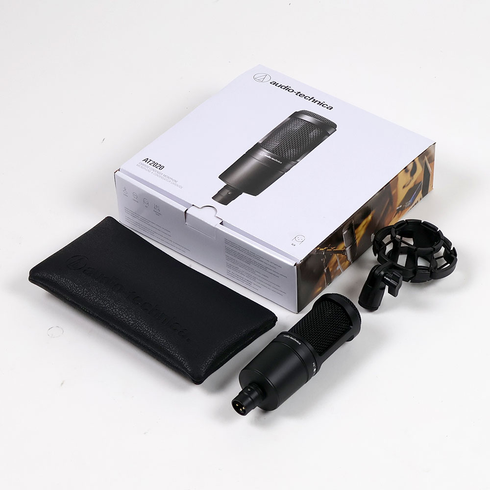 中古】 コンデンサーマイク AUDIO-TECHNICA AT2020 オーディオ