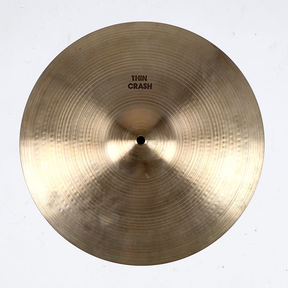 【中古】 クラッシュシンバル ジルジャン ZILDJIAN A Zildjian THIN CRASH 15インチ 70s〜80s