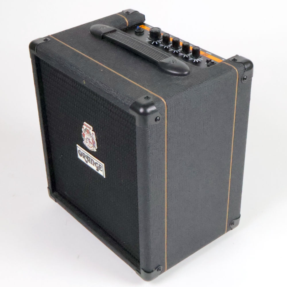 【中古】 ORANGE CRUSH BASS 25B BLACK ベースアンプ コンボ 右サイド