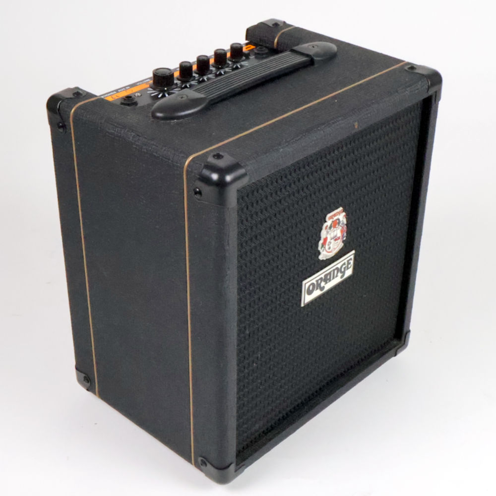 【中古】 ORANGE CRUSH BASS 25B BLACK ベースアンプ コンボ 左サイド