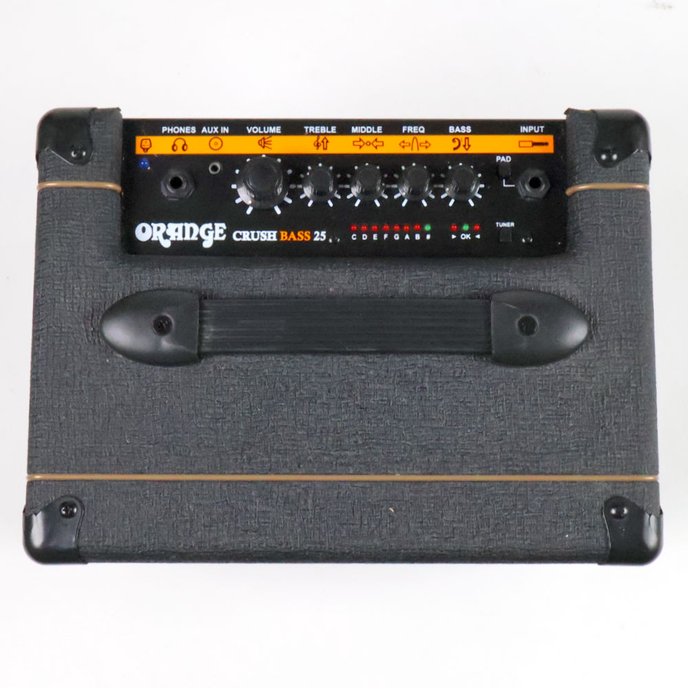【中古】 ORANGE CRUSH BASS 25B BLACK ベースアンプ コンボ コントロール