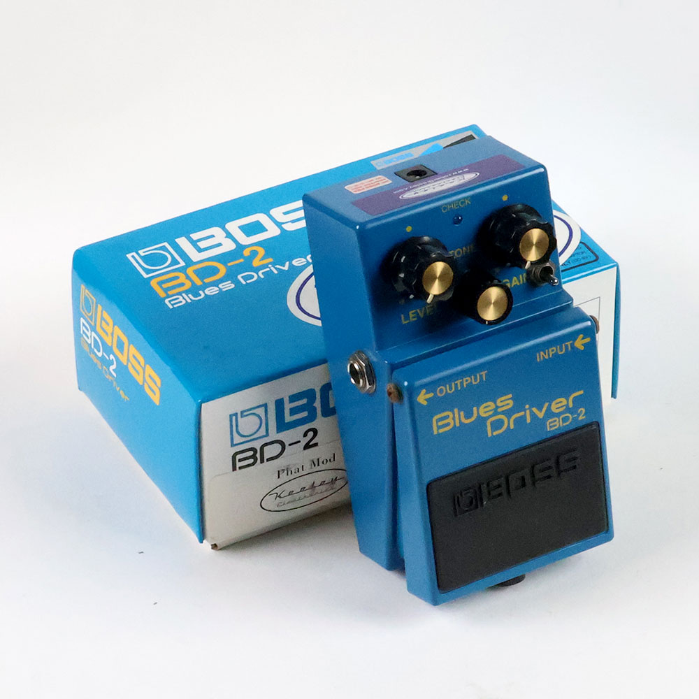 【中古】 Keeley キーリー BOSS BD-2 Blues Driver ブルースドライバー Phat Mod ギターエフェクター オーバードライブ