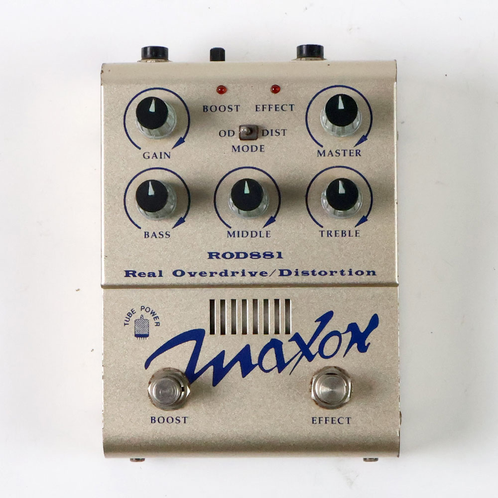 【中古】 マクソン Maxon ROD881 Real Overdrive / Distortion オーバードライブ ディストーション ギターエフェクター