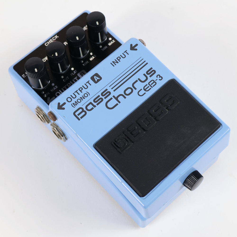 ベース用エフェクター　オーバードライブ、コーラス、エンベロープ3点セット ベース用エフェクター オーバードライブ、コーラス