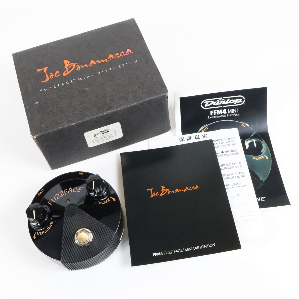 中古】 JIM DUNLOP ジムダンロップ FFM4 Joe Bonamassa Fuzz Face Mini