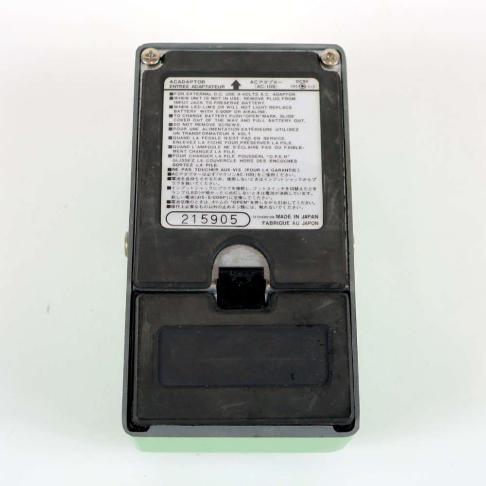 【中古】 オーバードライブ エフェクター IBANEZ TS9 Tube Screamer 1st Reissue チューブスクリーマー ギターエフェクター 裏面