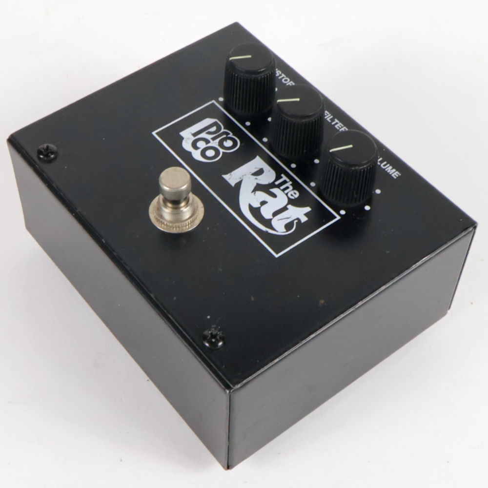 【中古】ディストーション PROCO The Rat Large Box reissue 1994年製 プロコ ラット ギターエフェクター 右サイド