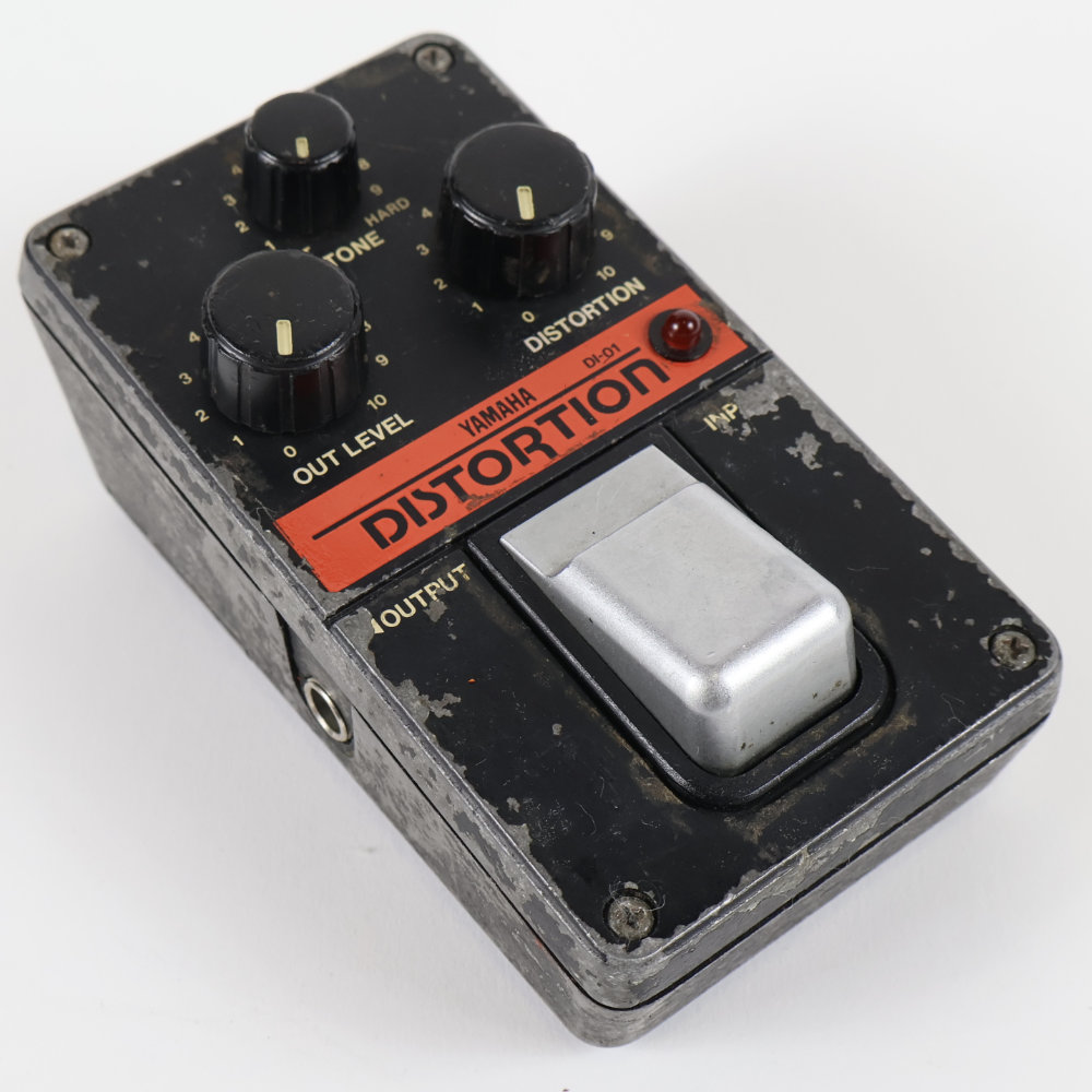 【中古】 ディストーション ギターエフェクター YAMAHA DI-01 DISTORTION ギター用エフェクター 全体