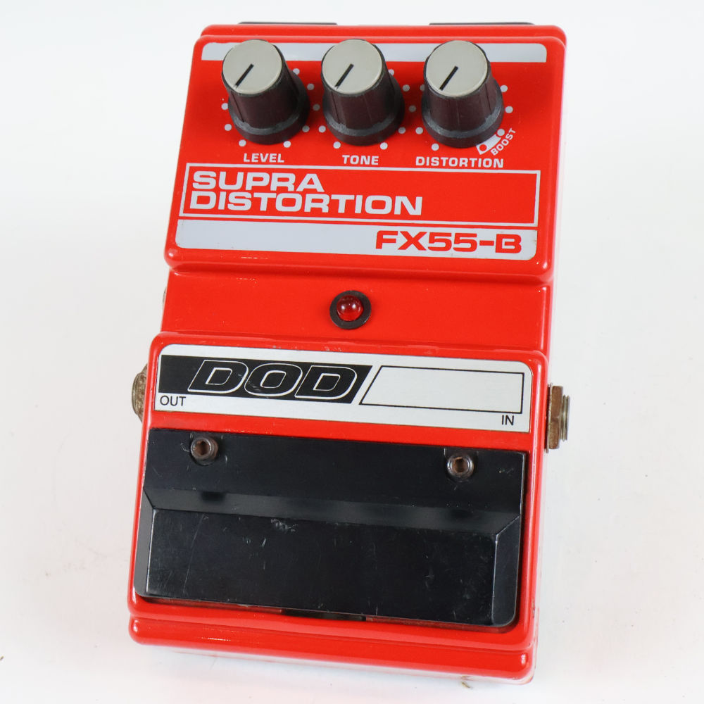 【中古】DOD FX55-B SUPRA DISTORTION ディストーション ギターエフェクター