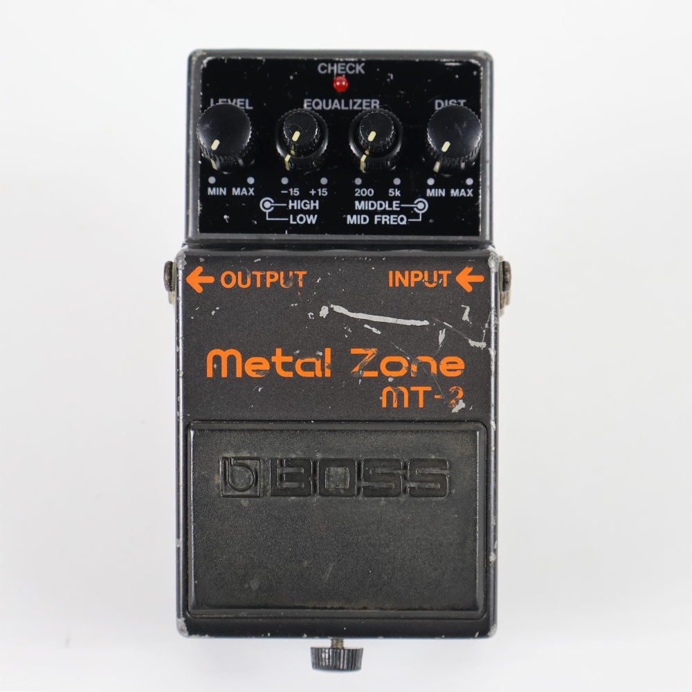 【中古】メタルゾーン エフェクター BOSS MT-2 Metal Zone ボス ギターエフェクター