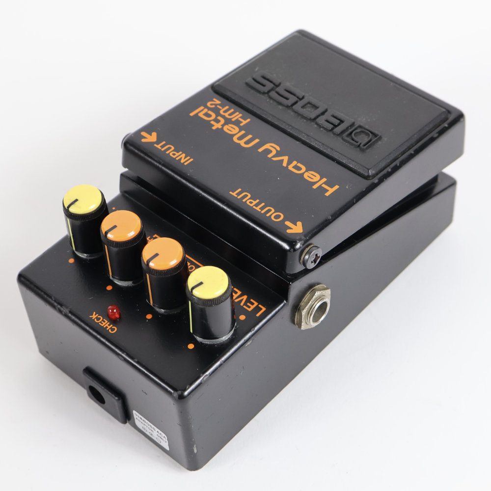 【中古】 ヘビーメタル エフェクター BOSS HM-2 Heavy Metal ディストーション ギターエフェクター 全体