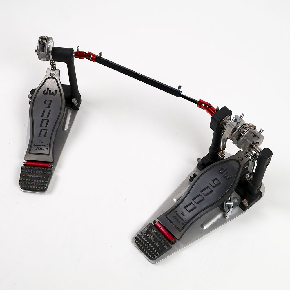 【中古】 ドラムツインペダル DW DW-9002 ツインペダル 全体