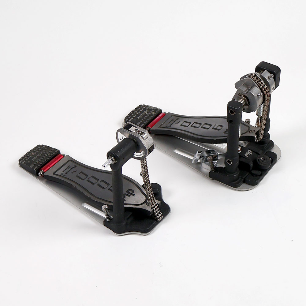 【中古】 ドラムツインペダル DW DW-9002 ツインペダル 全体