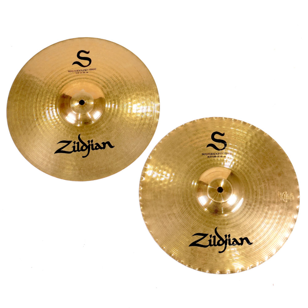 【中古】 ハイハットシンバル ジルジャン ZILDJIAN S Family MASTERSOUND HIHATS 14インチ ペア ハイハットシンバル