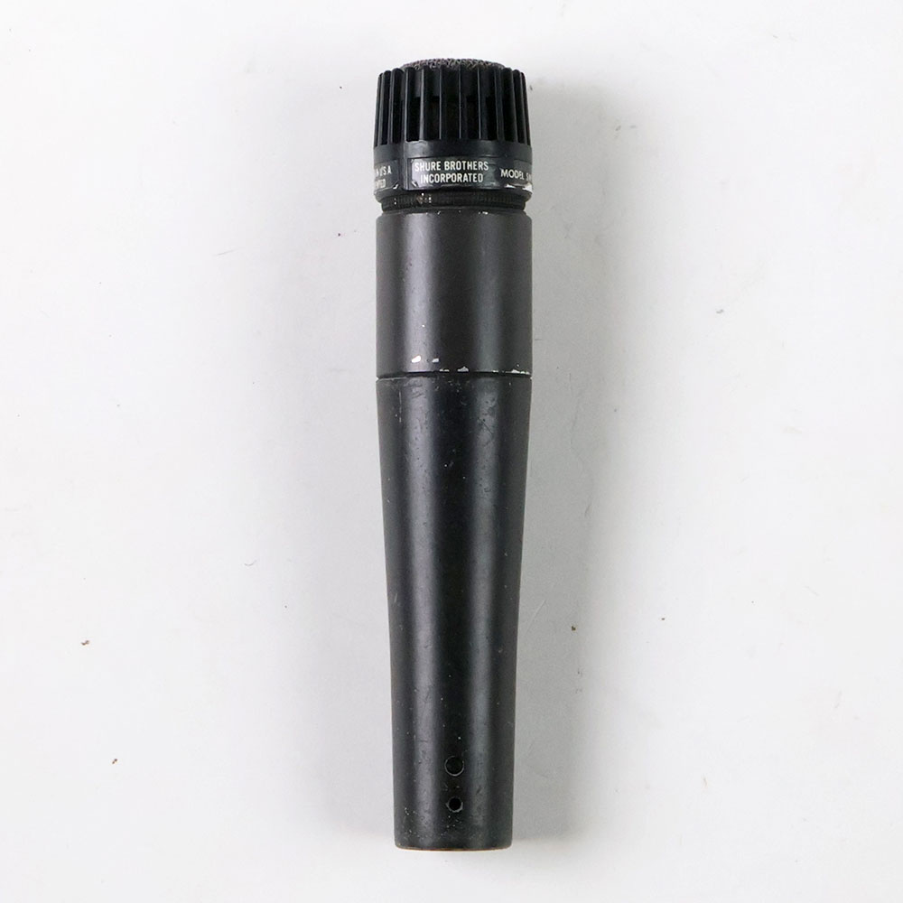 【中古】 マイク SHURE SM57 Unidyne III Made in USA シュアー ダイナミックマイク シュア 背面