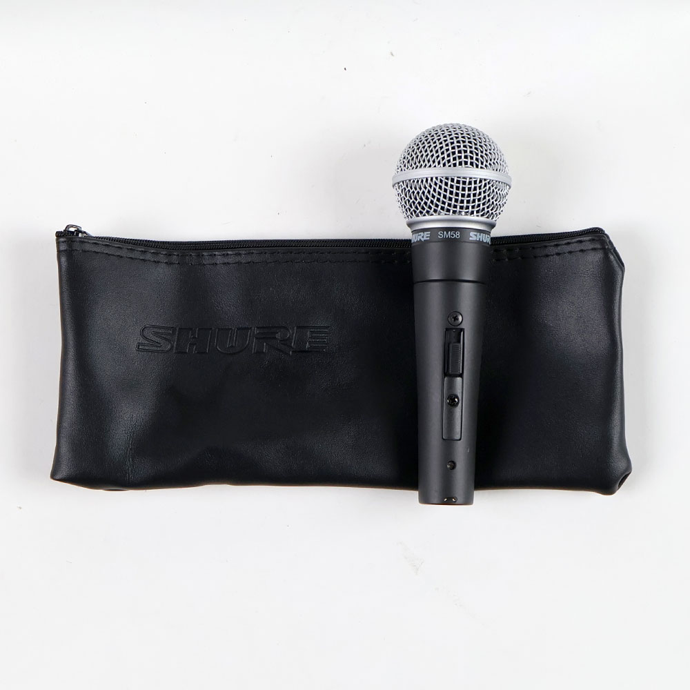 中古】 マイク ダイナミックマイク SHURE SM58SE スイッチ付き