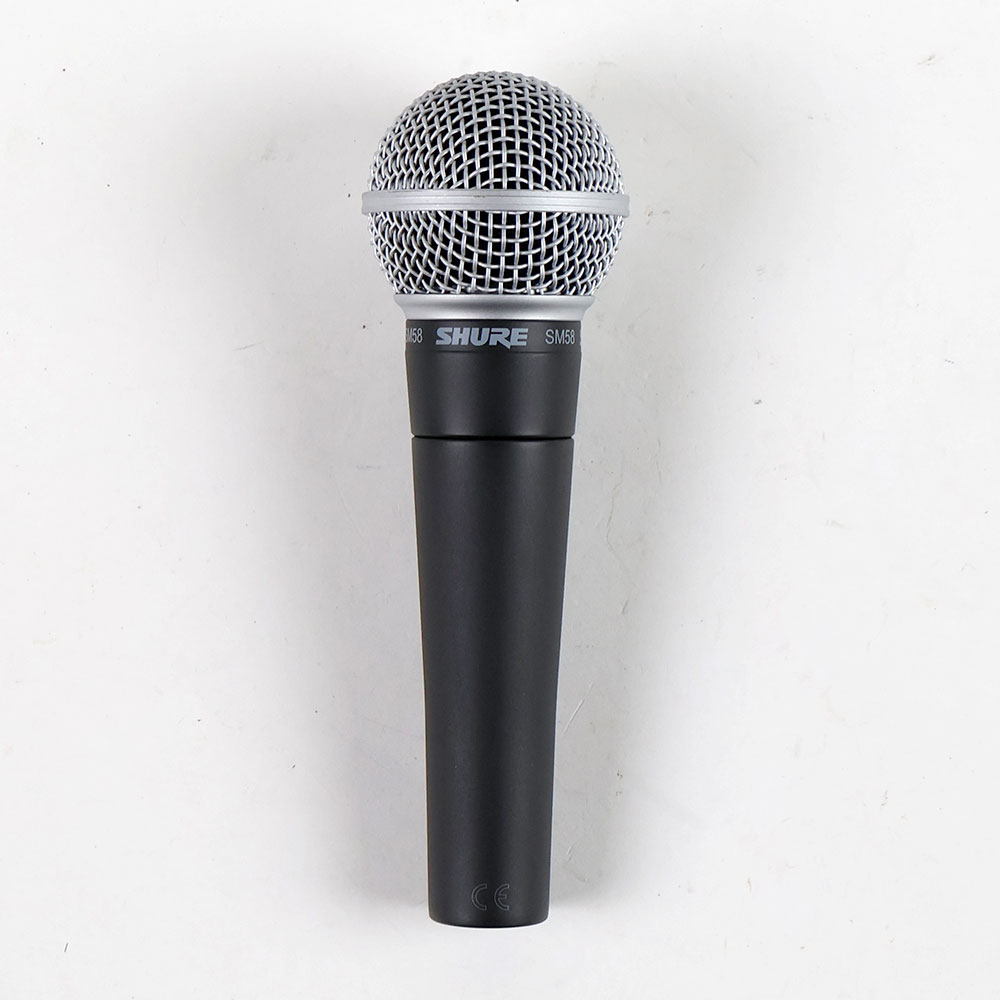 ＳＨＵＲＥ・ＳＭ58S ・スイッチ付ダイナミックマイクロフォン・中古・動作確認品 SHURE シュア スイッチ付きダイナミックマイク SM58S 中古