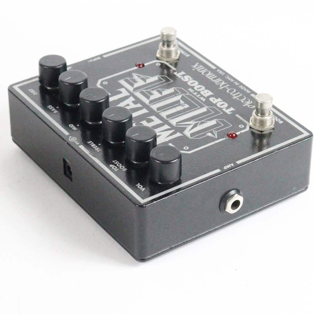 【中古】 ディストーション エフェクター ELECTRO-HARMONIX METAL MUFF ギターエフェクター 側面