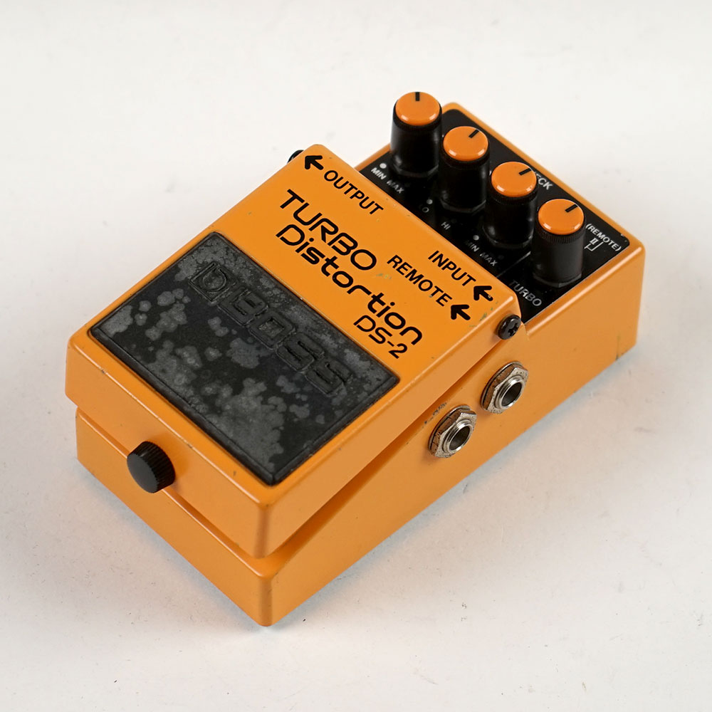 【中古】 ターボディストーション エフェクター BOSS DS-2 Turbo Distortion ギターエフェクター 全体
