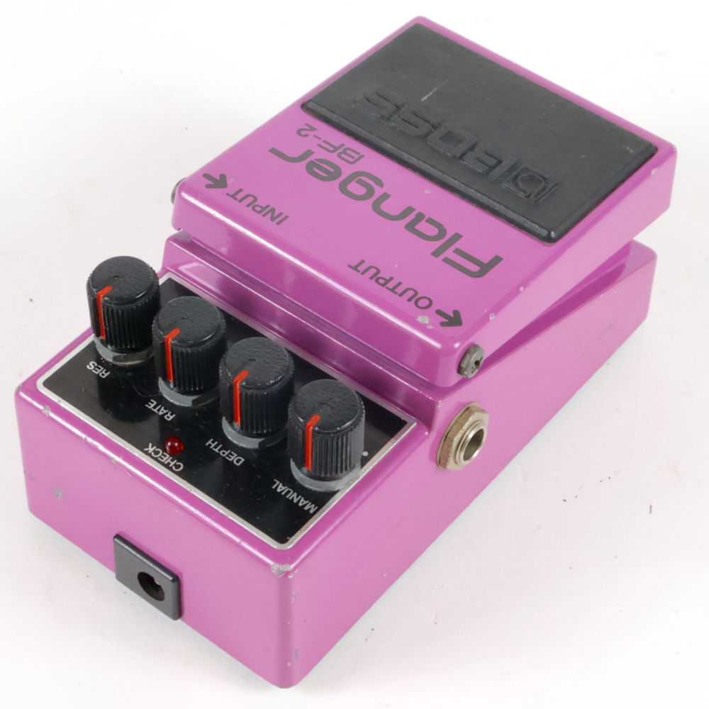 BOSS BF-2 フランジャー　エフェクター　銀ネジ　日本製 BOSS USED 中古 BF-2 Flanger [Made in Japan] ｜イケベ楽器店