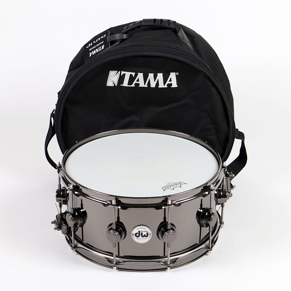 【中古】 スネアドラム DW Collector’s Black Nickel over Brass Snare 14x6.5