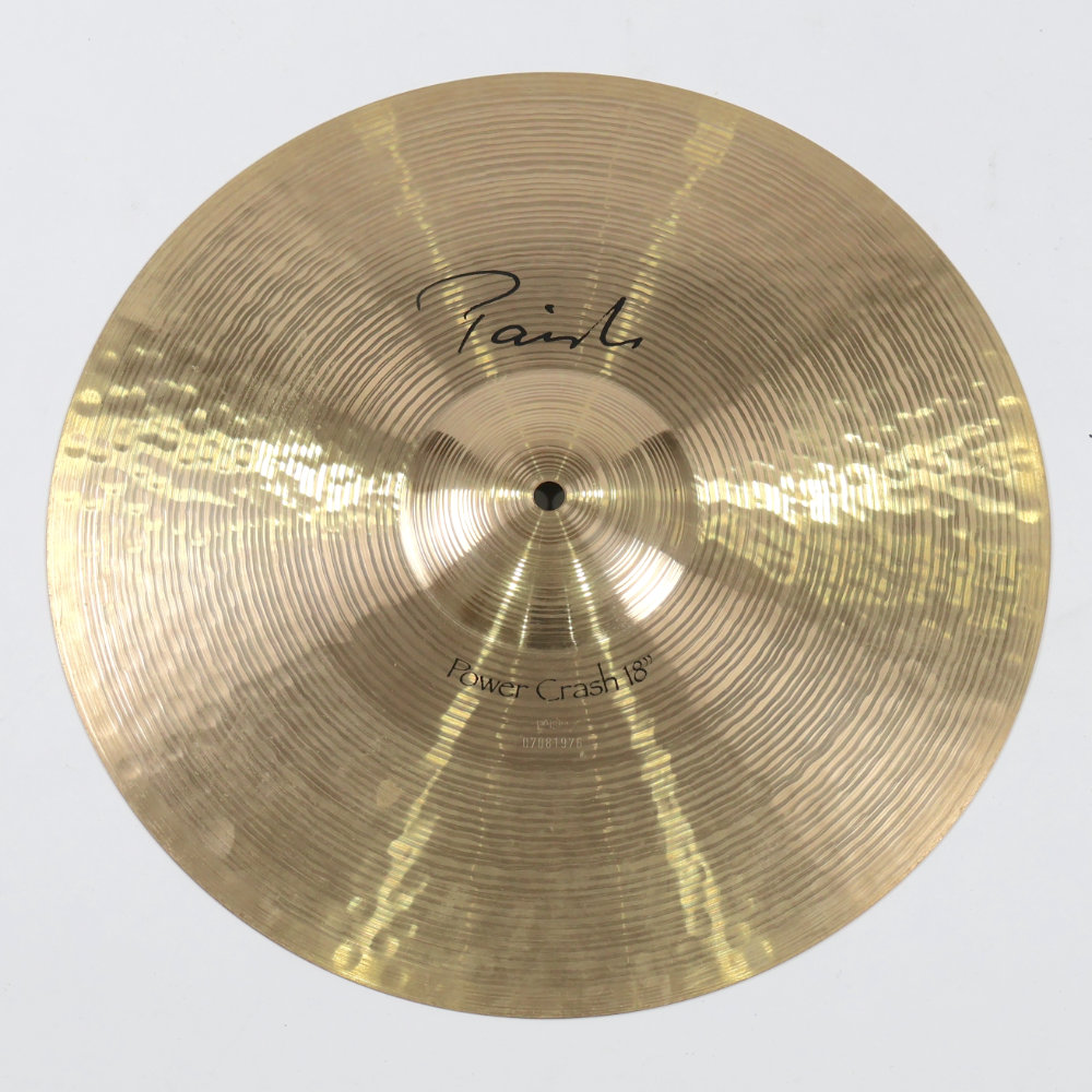 【中古】 クラッシュシンバル パイステ PAISTE Signature Power Crash 18インチ クラッシュシンバル