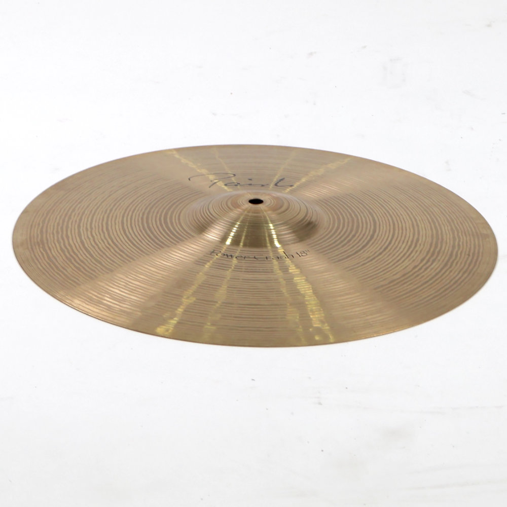 【中古】 クラッシュシンバル パイステ PAISTE Signature Power Crash 18インチ クラッシュシンバル 全体