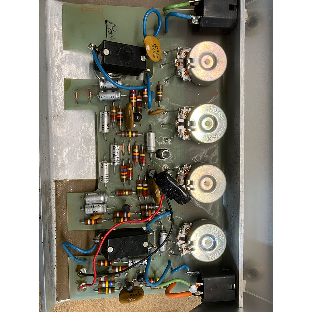 【中古】 Fender フェンダー BLENDER 1974年製 ファズ ギターエフェクター 基盤