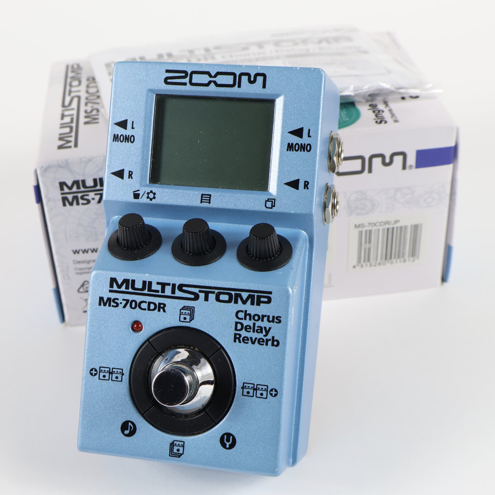 【中古】 マルチエフェクター ZOOM MS-70CDR ズーム 空間系マルチエフェクター