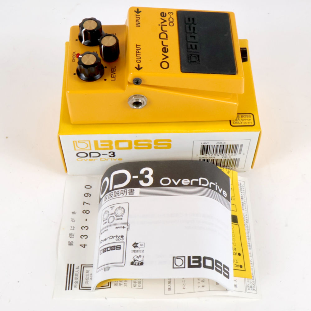 BOSS OverDrive OD-3 ギターエフェクター エフェクター BOSS OD-3