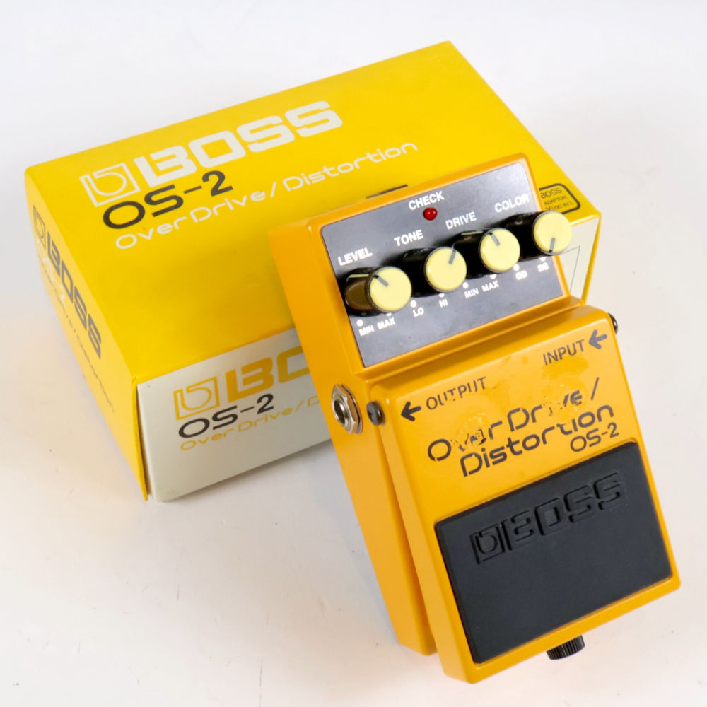 【中古】オーバードライブ ディストーション エフェクター BOSS OS-2 OverDrive Distortion ギターエフェクター
