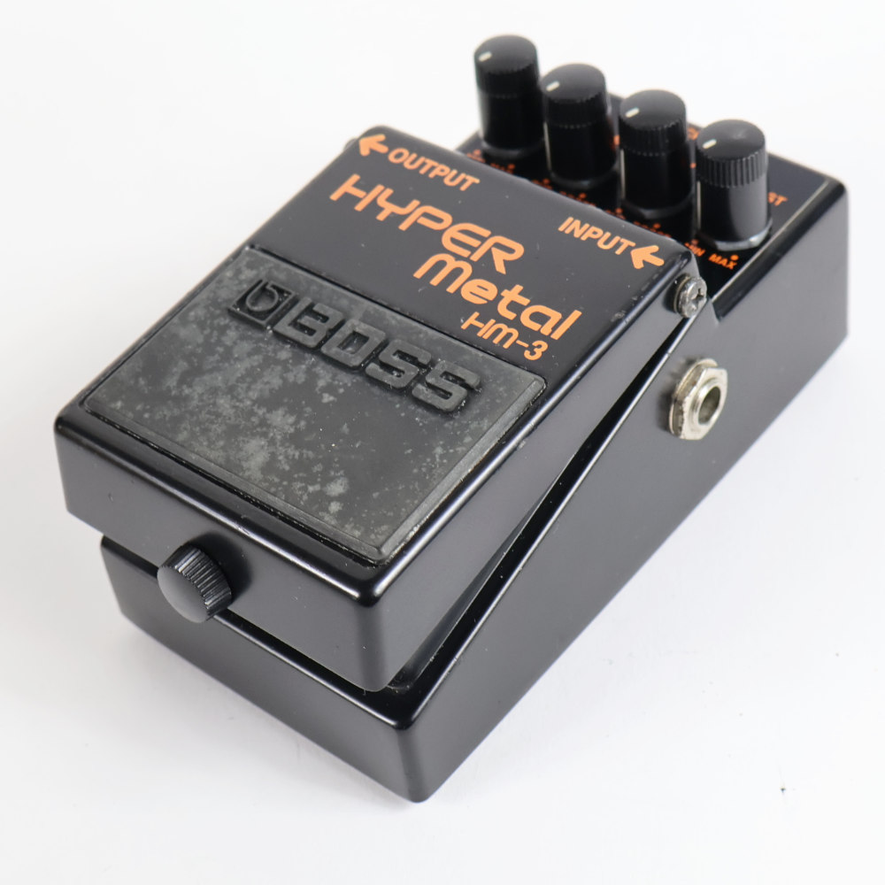 【中古】 ハイパーメタル BOSS HM-3 HYPER Metal ギターエフェクター ディストーション 側面