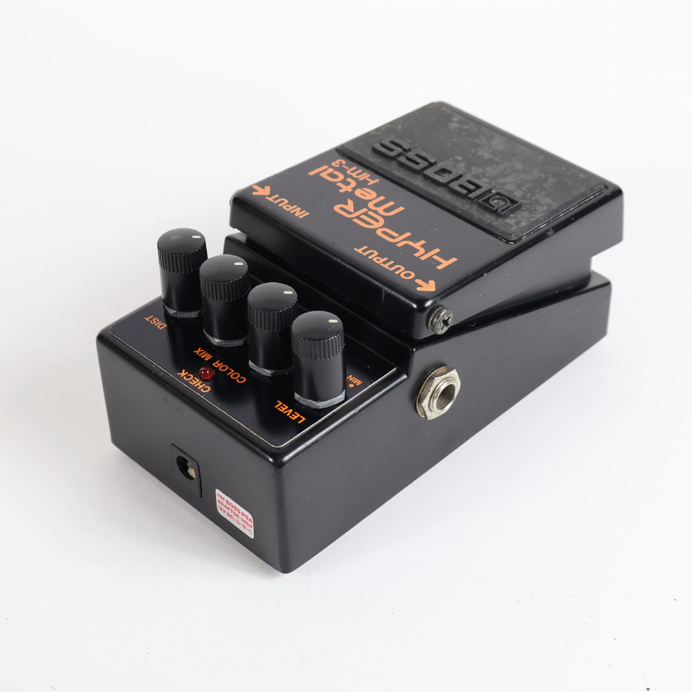 【中古】 ハイパーメタル BOSS HM-3 HYPER Metal ギターエフェクター ディストーション 側面