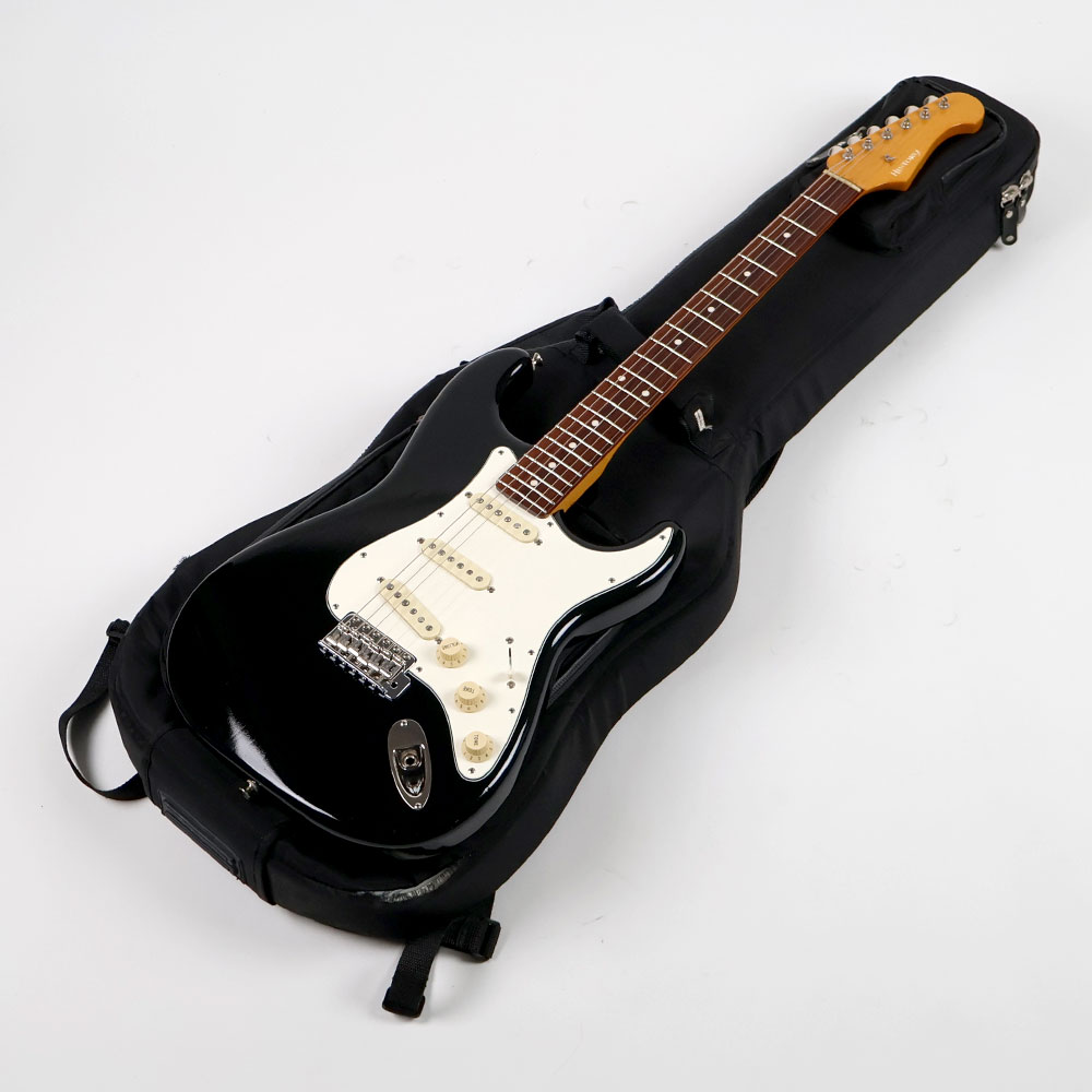 【中古】 HISTORY ヒストリー HS-SV Black 2019年製 ストラトキャスタータイプ オールラッカー塗装 日本製 エレキギター