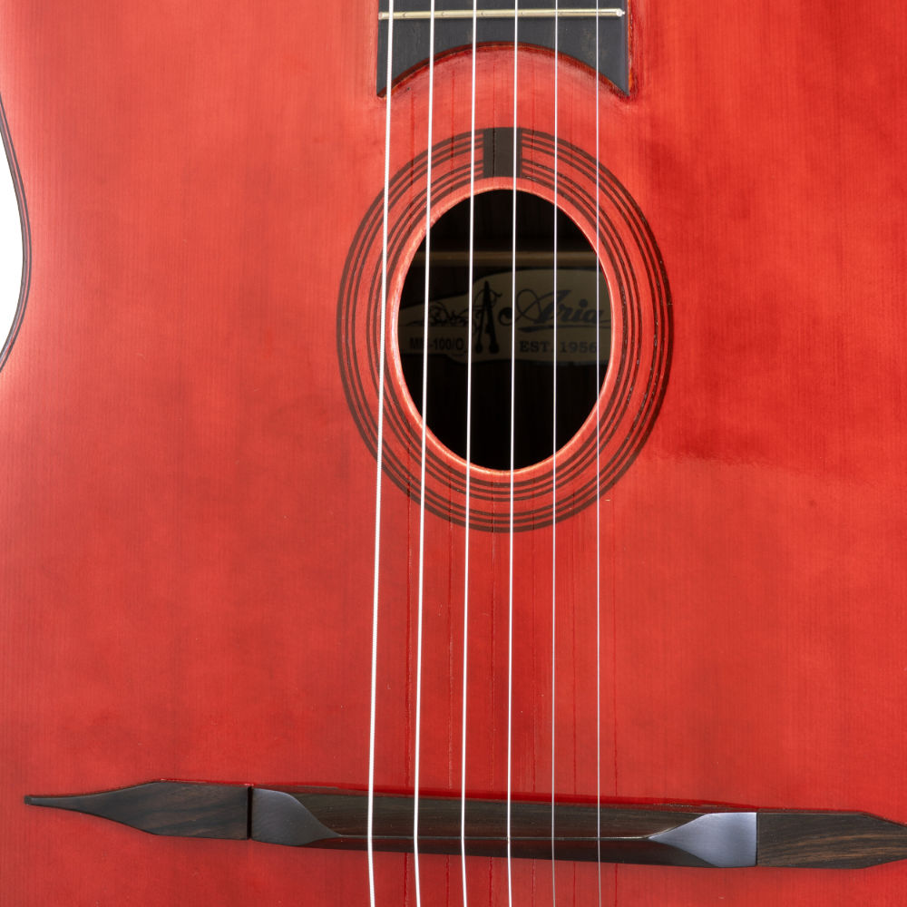 Aria アリア MM-100/O Antique マカフェリギター アコースティックギター サウンドホール