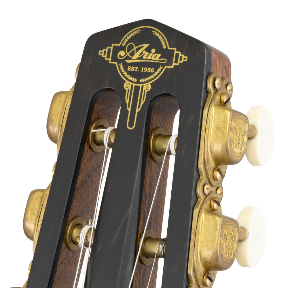 Aria アリア MM-100/O Antique マカフェリギター アコースティックギター ヘッド