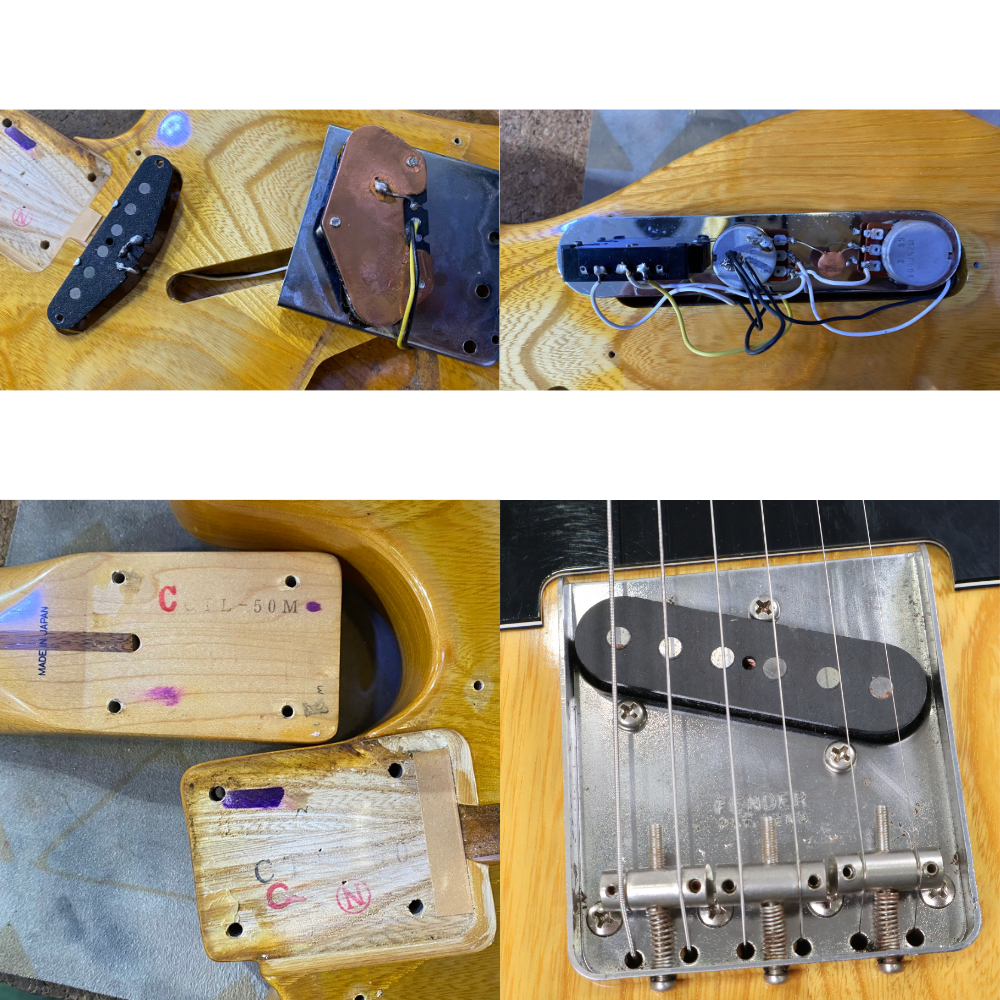 【中古】 エレキギター Fender Japan TL72-55 Eシリアル 1984年-1987年製 フェンダージャパン テレキャスター 詳細画像