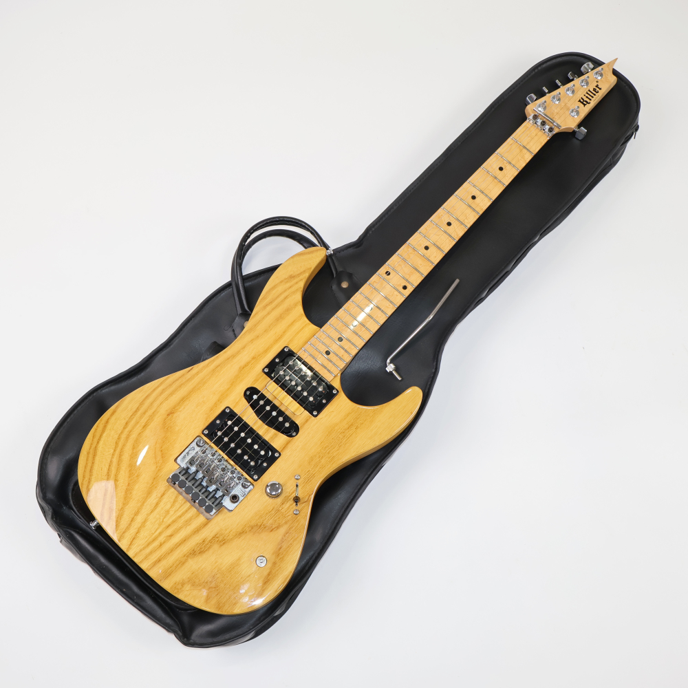 【中古】 エレキギター Killer KG Scary Natural Maple fingerboard キラー KGスケアリー バーズアイネック シャーラーブリッジ搭載機