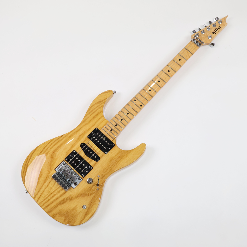 【中古】 エレキギター Killer KG Scary Natural Maple fingerboard キラー KGスケアリー バーズアイネック シャーラーブリッジ搭載機 詳細画像