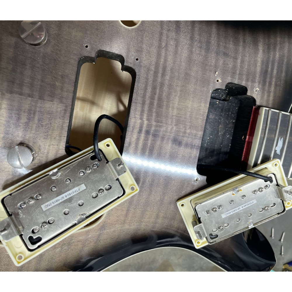 【中古】 エレキギター PRS SE HollowBody II Charcoal Burst 2019年製 2.72kg Paul Reed Smith ポールリードスミス ホロウボディー2 PU 