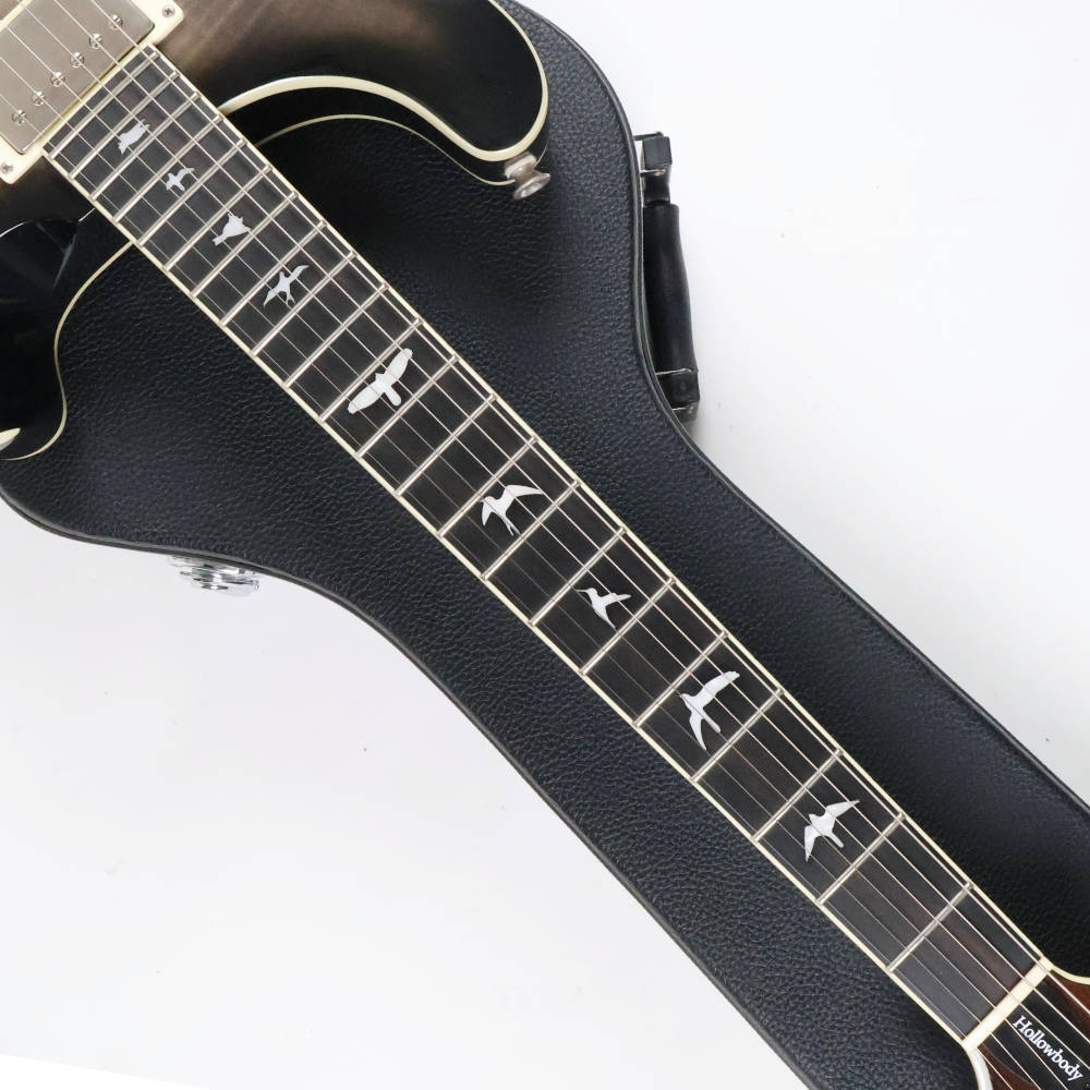 【中古】 エレキギター PRS SE HollowBody II Charcoal Burst 2019年製 2.72kg Paul Reed Smith ポールリードスミス ホロウボディー2 ネック